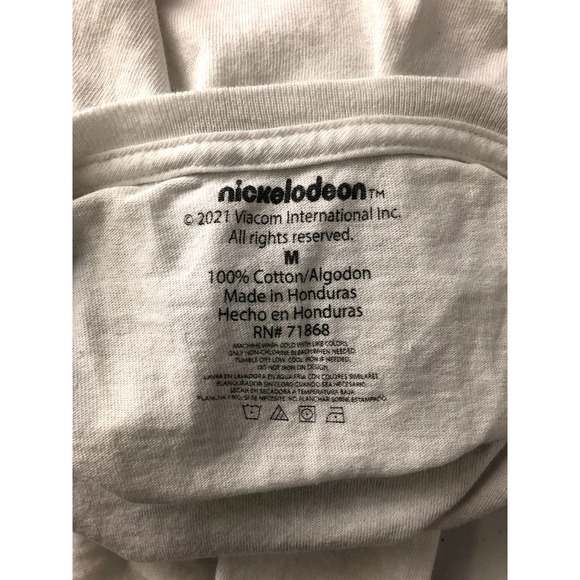 NICKELODEON Rugrats Tommy & Chuckie Short Sleeve Graphic T-Shirt White Size M - Picture 5 of 6